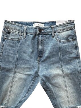 NWT Kancan Straight Leg Jeans Size 11/29 | Distressed Denim